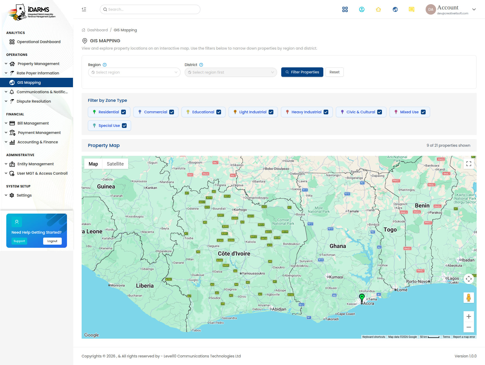 GIS Mapping